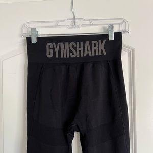 Gymshark Flex High Waisted Leggings - Black/Charcoal